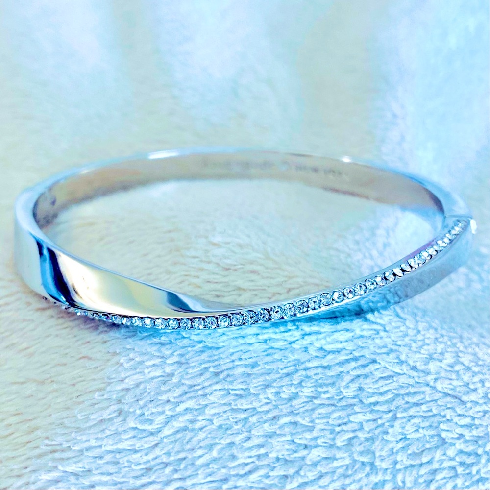 Kate Spade Silver Swirl Bracelet